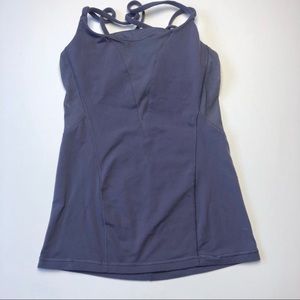Lululemon mesh strappy tank